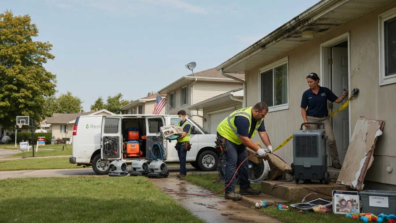 Water Damage Restoration in Troy, OH near me